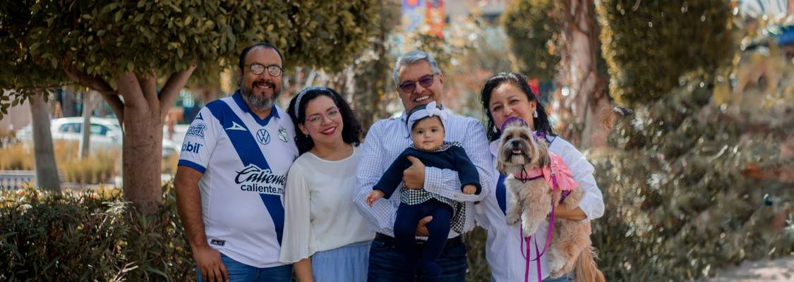 A welcoming Utah family receiving assistance and support in their community.